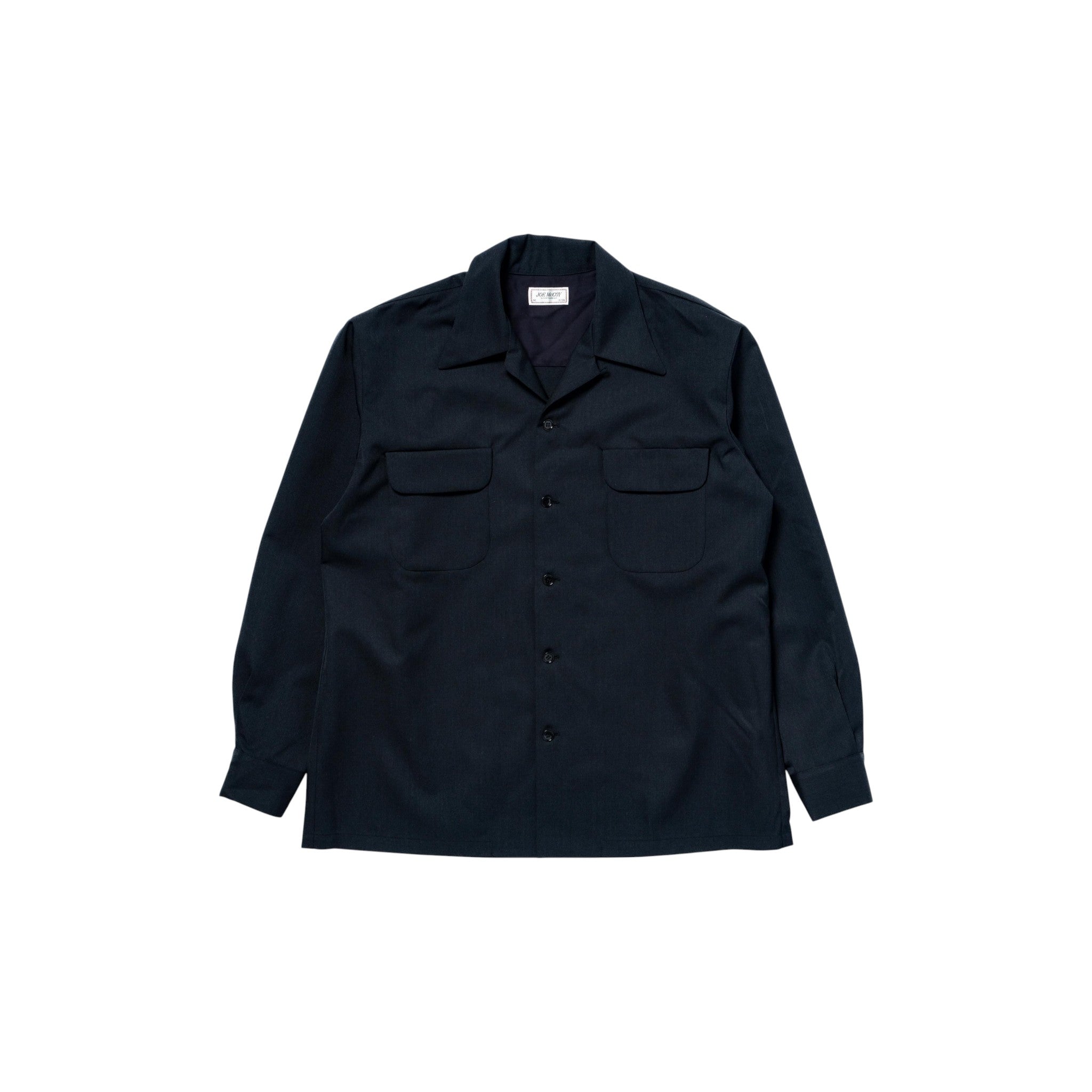 The Open Collar Wool Shirt